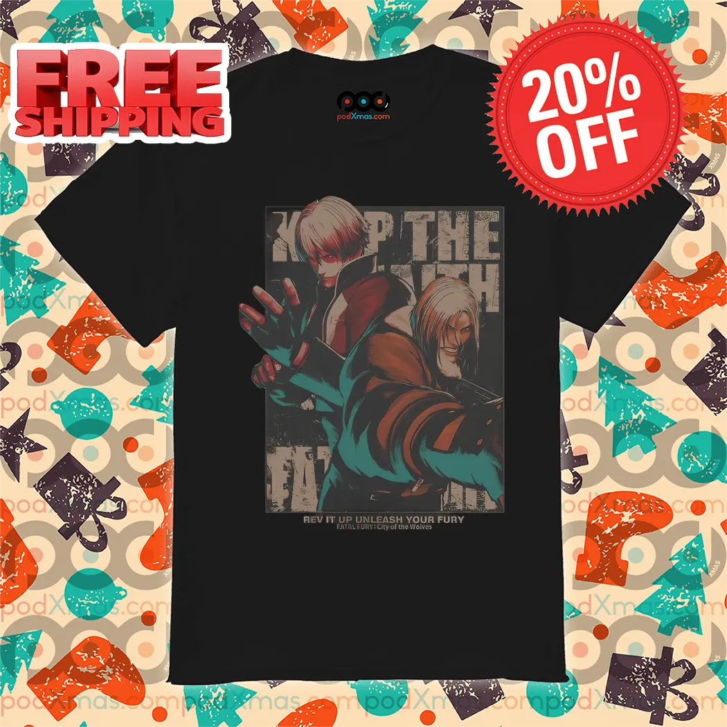 SNK Keep The Faith King Of Fighters Shirt