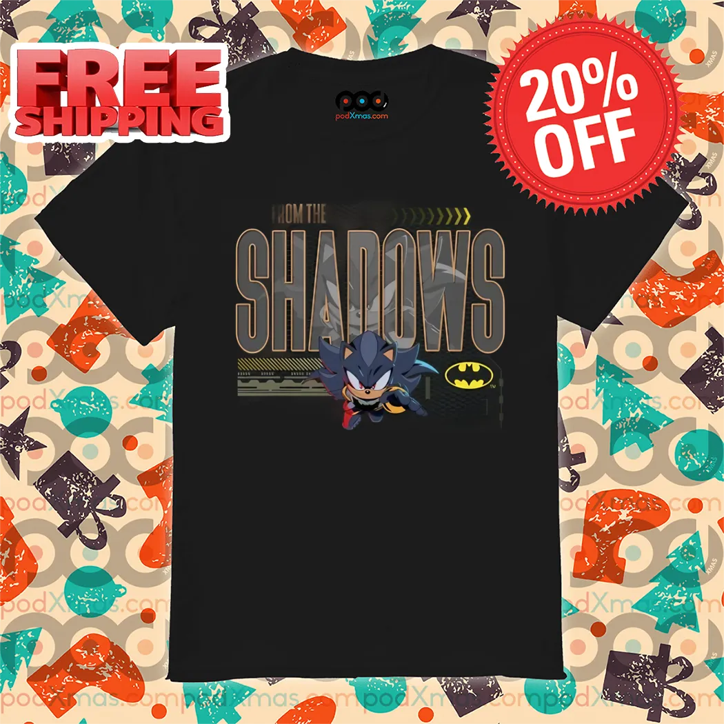 Sonic the Hedgehog From The Shadows Batman 2024 Shirt