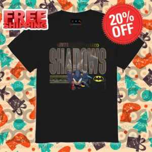 Sonic the Hedgehog From The Shadows Batman 2024 Shirt