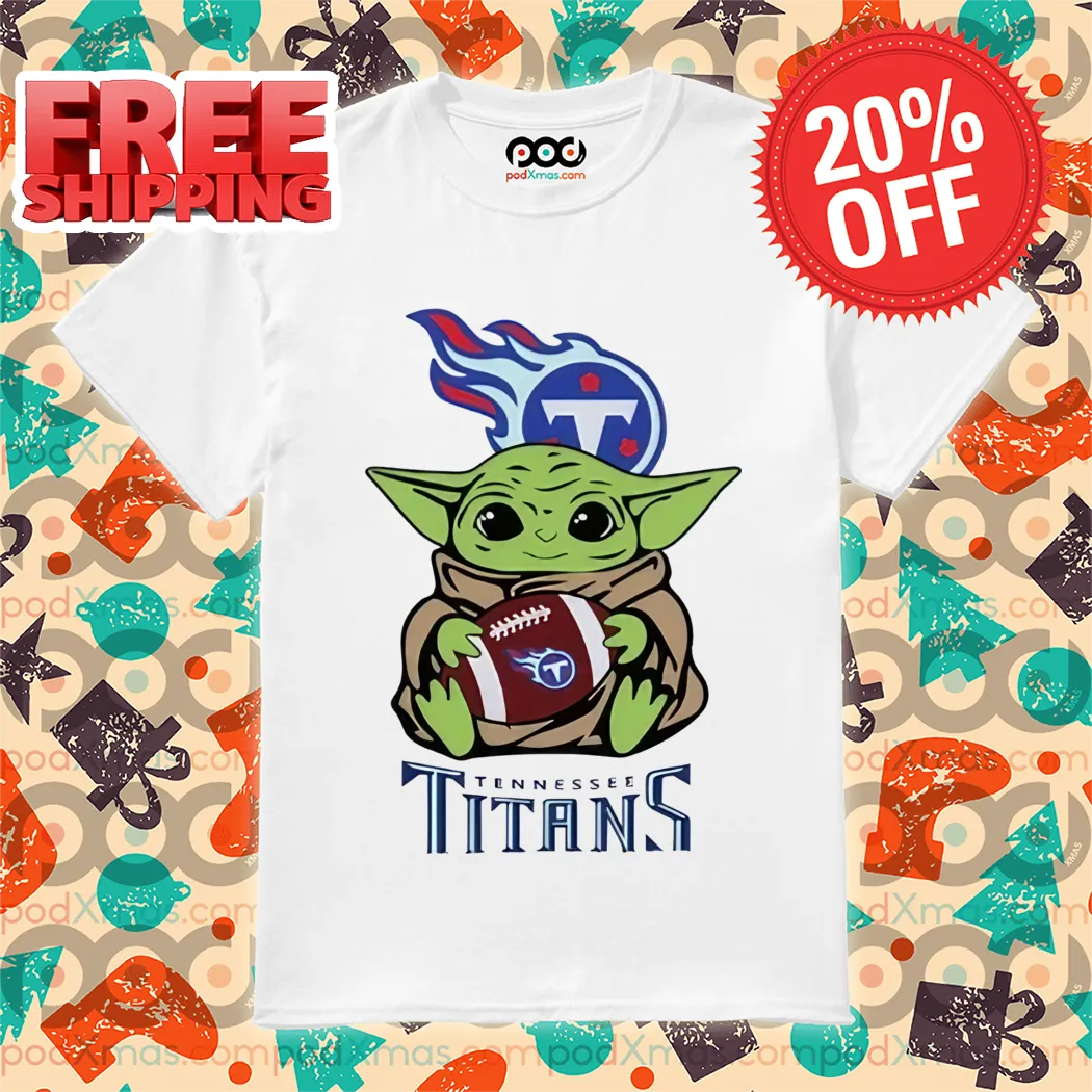 Baby Yoda Love Tennessee Titans 2024 Shirt