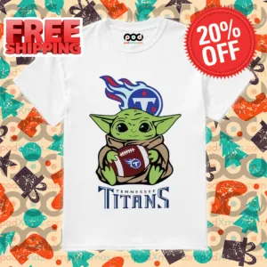 Baby Yoda Love Tennessee Titans 2024 Shirt