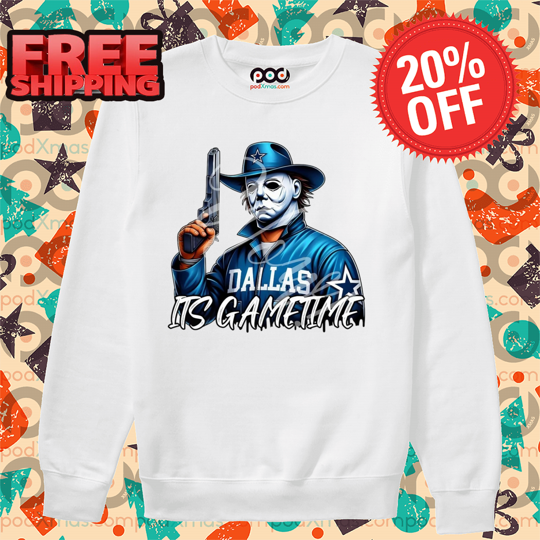 Michael Myers It's Game Time Dallas Cowboys NFL 2024 Halloween Shirt Michael Myers It's Game Time Dallas Cowboys NFL 2024 Halloween Shirt