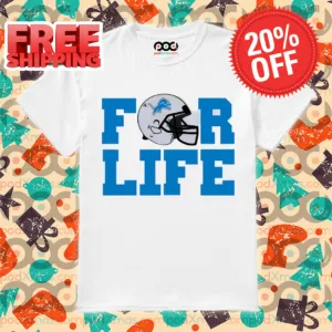Detroit Lions For Life NFL 2024 Shirt