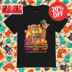 Freddy Fazbear's Pizza Where Fantasy And Fun Come To Life Shirt