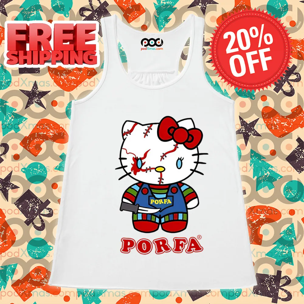 Chucky Hello Kitty Por FA Halloween 2024 Shirt