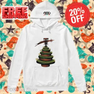 Disc Golf Pine Tree Christmas Light 2024 Shirt