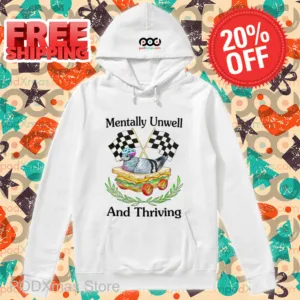 Dove Sandwich Mentally Unwell And Thriving 2024 Shirt