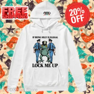 Frog Magician Cops If Being Silly Is Illegal Lock Me Up Shirt