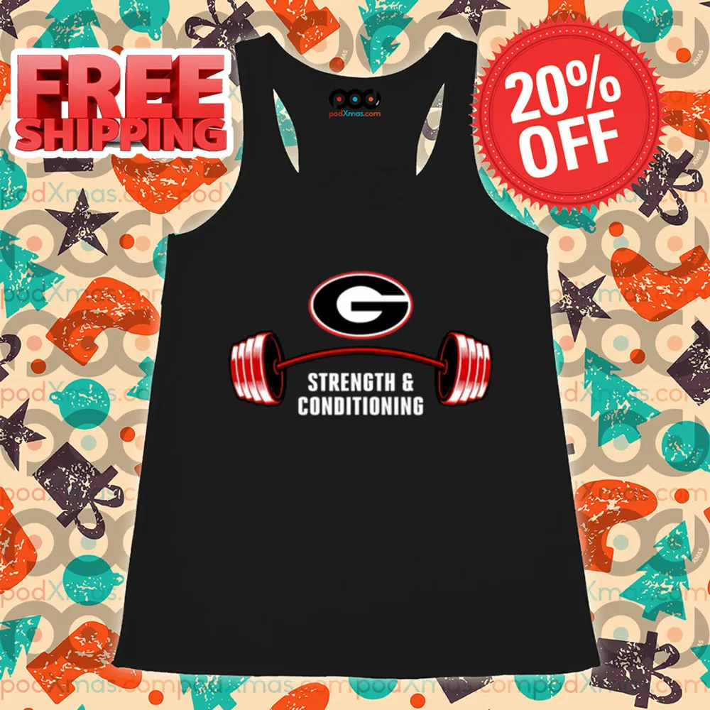 Georgia Bulldogs Strength And Conditioning Shirt
