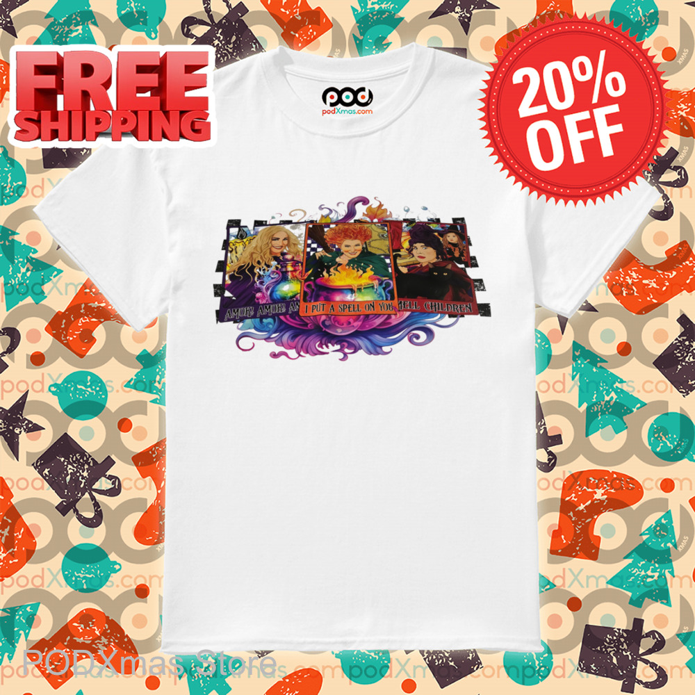 Hocus Pocus Amok Amok Amok I Put A Spell On You Smell Children Shirt Hocus Pocus Amok Amok Amok I Put A Spell On You Smell Children Shirt