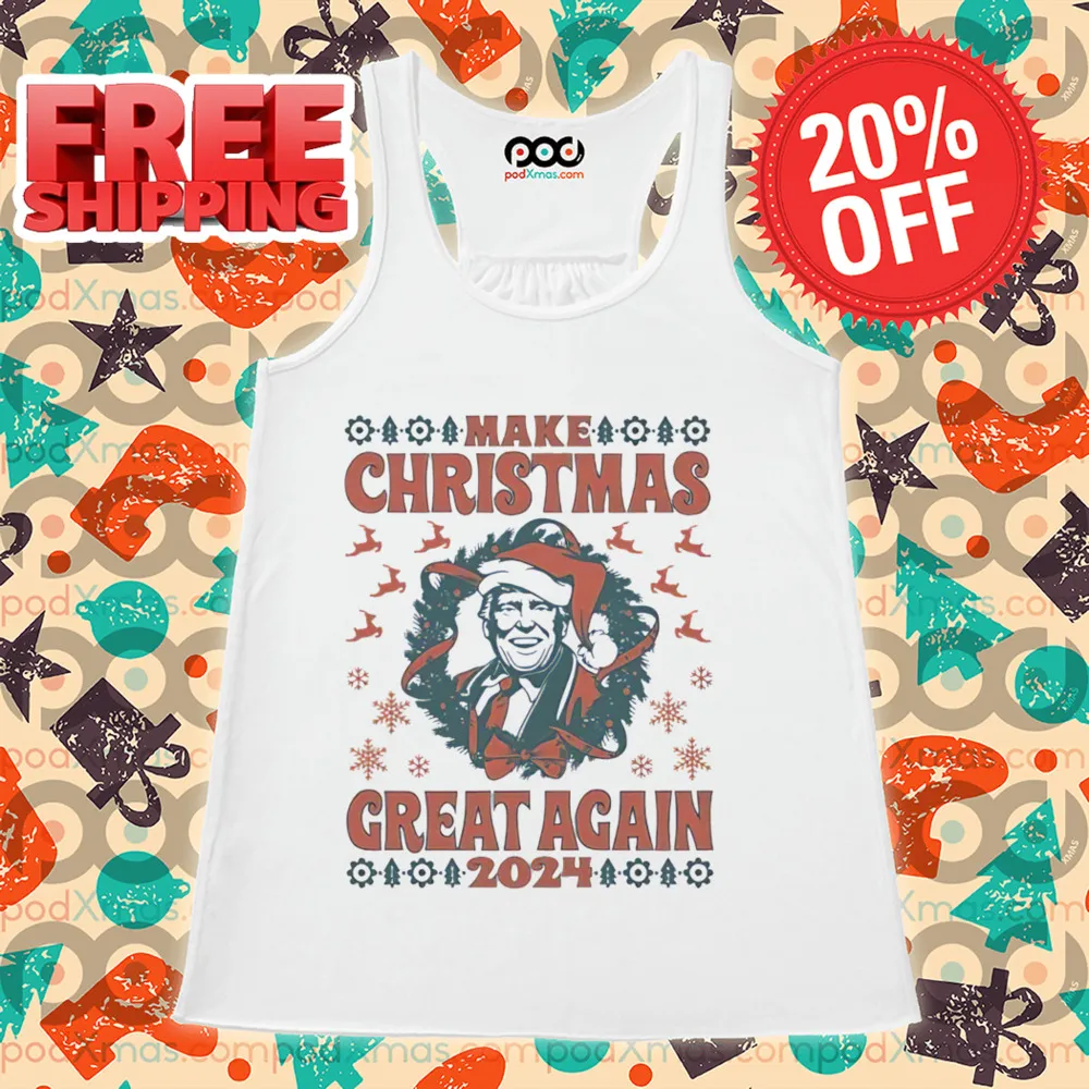 Make Christmas Great Again 2024 Ugly Shirt