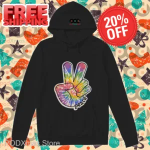 Peace Hand Sign Colorful 2024 Shirt