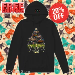 Pine Reindeer 2024 Christmas Shirt