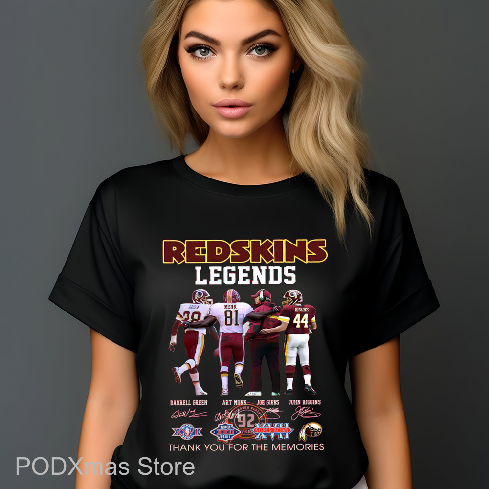 Redskins Legends Thank You For The Memories Signature 2024 Shirt Redskins Legends Thank You For The Memories Signature 2024 Shirt