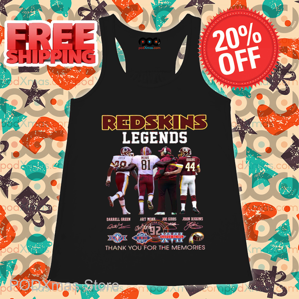 Redskins Legends Thank You For The Memories Signature 2024 Shirt Redskins Legends Thank You For The Memories Signature 2024 Shirt