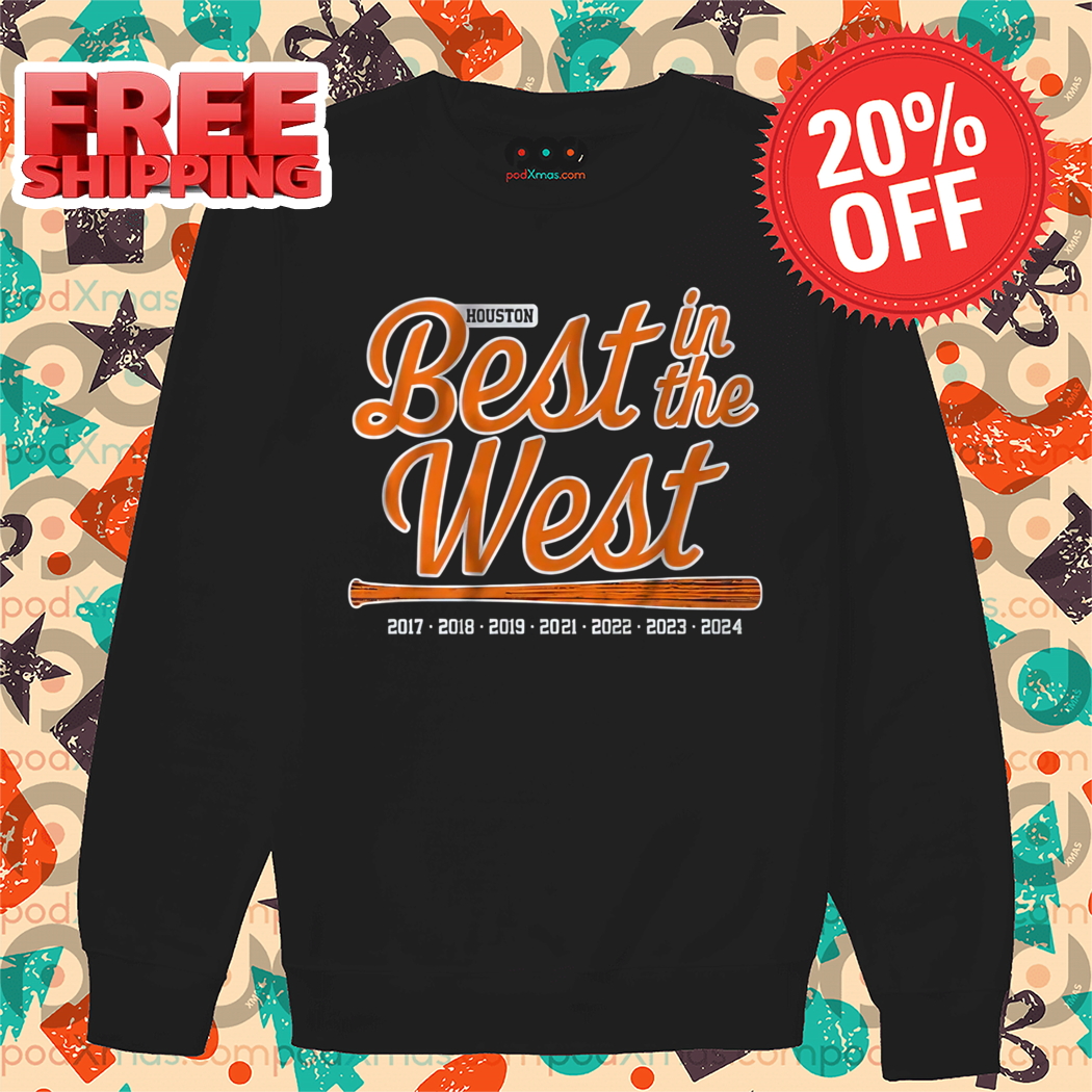 Houston Astros Best In The West Champions 2024 Shirt Houston Astros Best In The West Champions 2024 Shirt