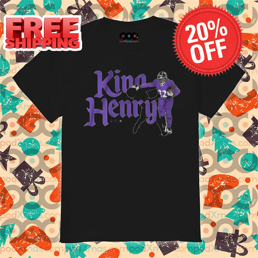 King Henry Baltimore Ravens NFL 2024 Shirt