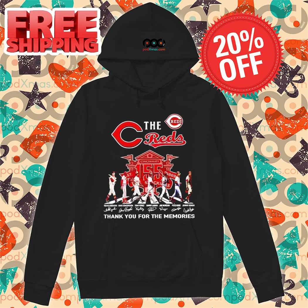 Cincinnati Reds Players Crossing Thank You For The Memories Signature 2024 Shirt Cincinnati Reds Players Crossing Thank You For The Memories Signature 2024 Shirt