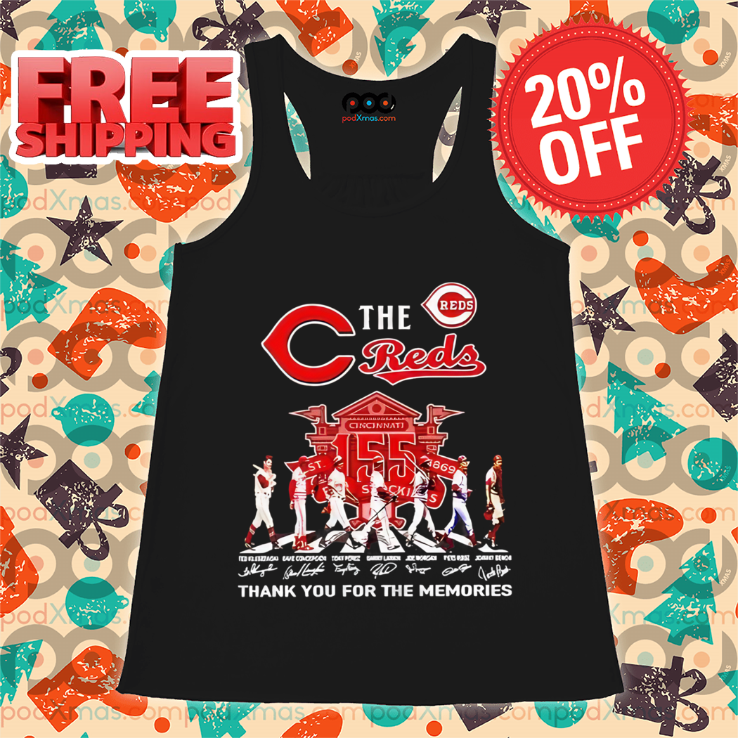 Cincinnati Reds Players Crossing Thank You For The Memories Signature 2024 Shirt Cincinnati Reds Players Crossing Thank You For The Memories Signature 2024 Shirt
