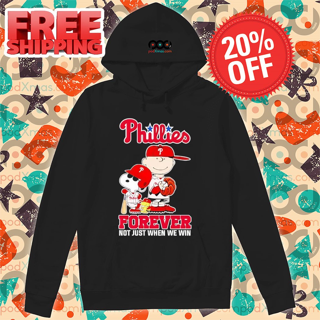 Snoopy Charlie Brown Phillies Forever Not Just When We Win 2024 Shirt Snoopy Charlie Brown Phillies Forever Not Just When We Win 2024 Shirt