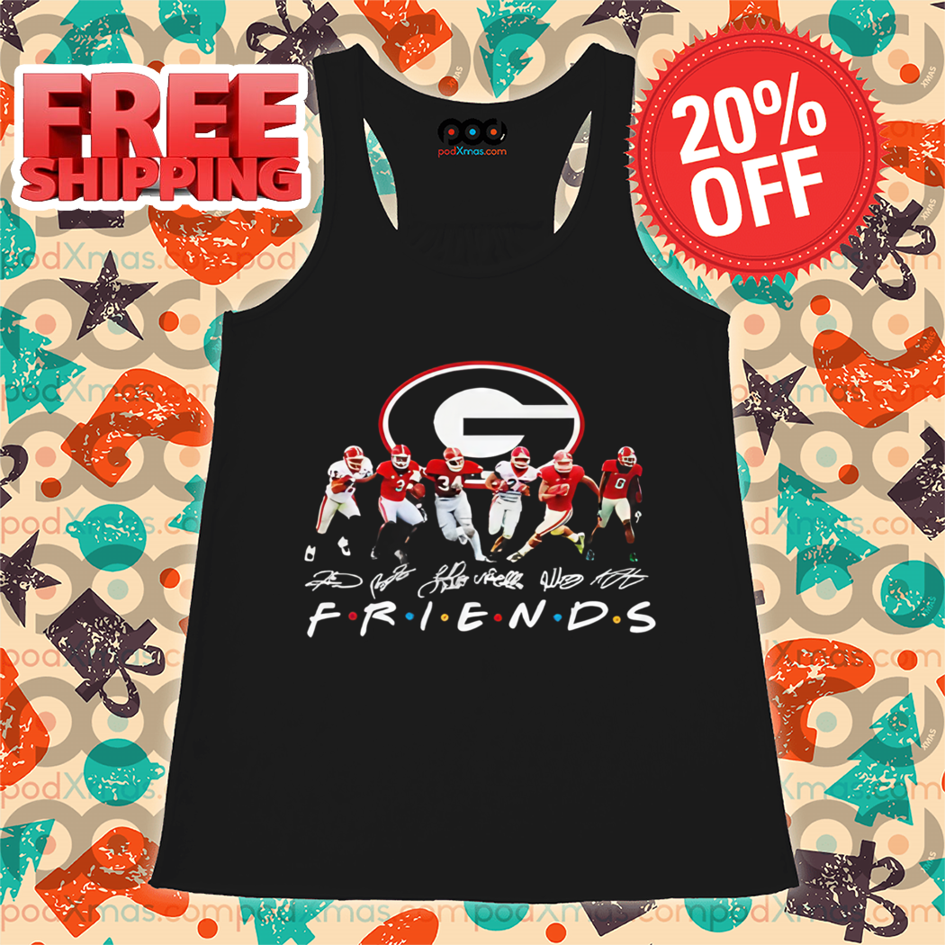 Georgia Bulldogs Players FRIENDS 2024 Shirt Georgia Bulldogs Players FRIENDS 2024 Shirt