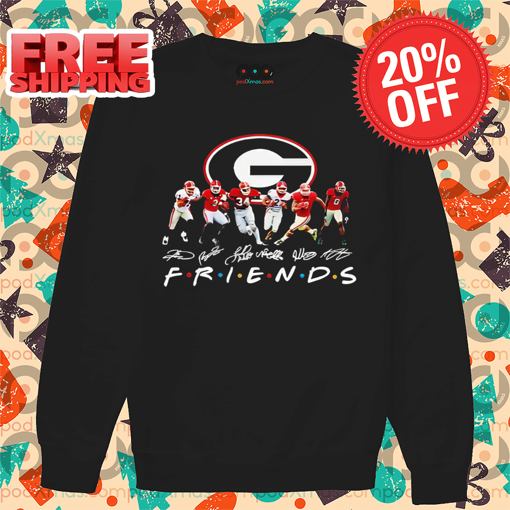 Georgia Bulldogs Players FRIENDS 2024 Shirt Georgia Bulldogs Players FRIENDS 2024 Shirt