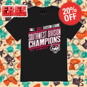 2024 Eastern League South West Division Champions Erie Seawolves Shirt