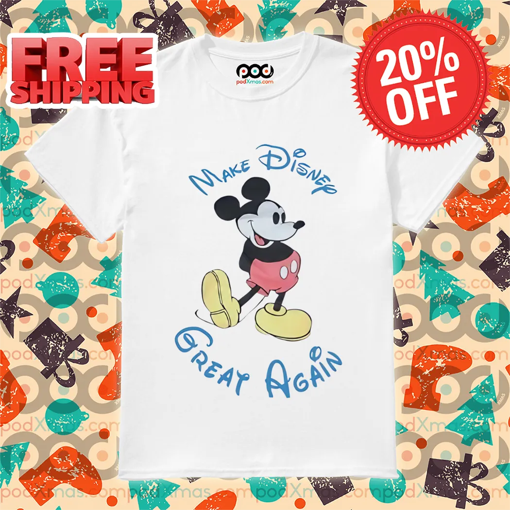 Mickey Mouse Make Disney Great Again 2024 Shirt