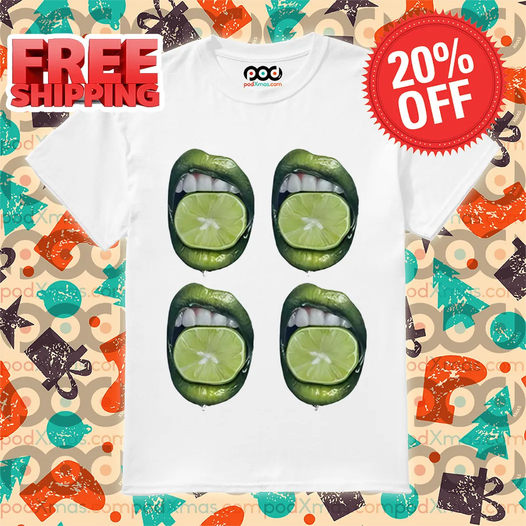 Lime Lips Sexy 2024 Shirt