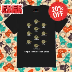 Custom Bird Head Empid Identification Guide 2024 Shirt