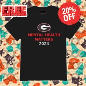 Georgia Bulldogs Mental Health Matters 2024 Shirt