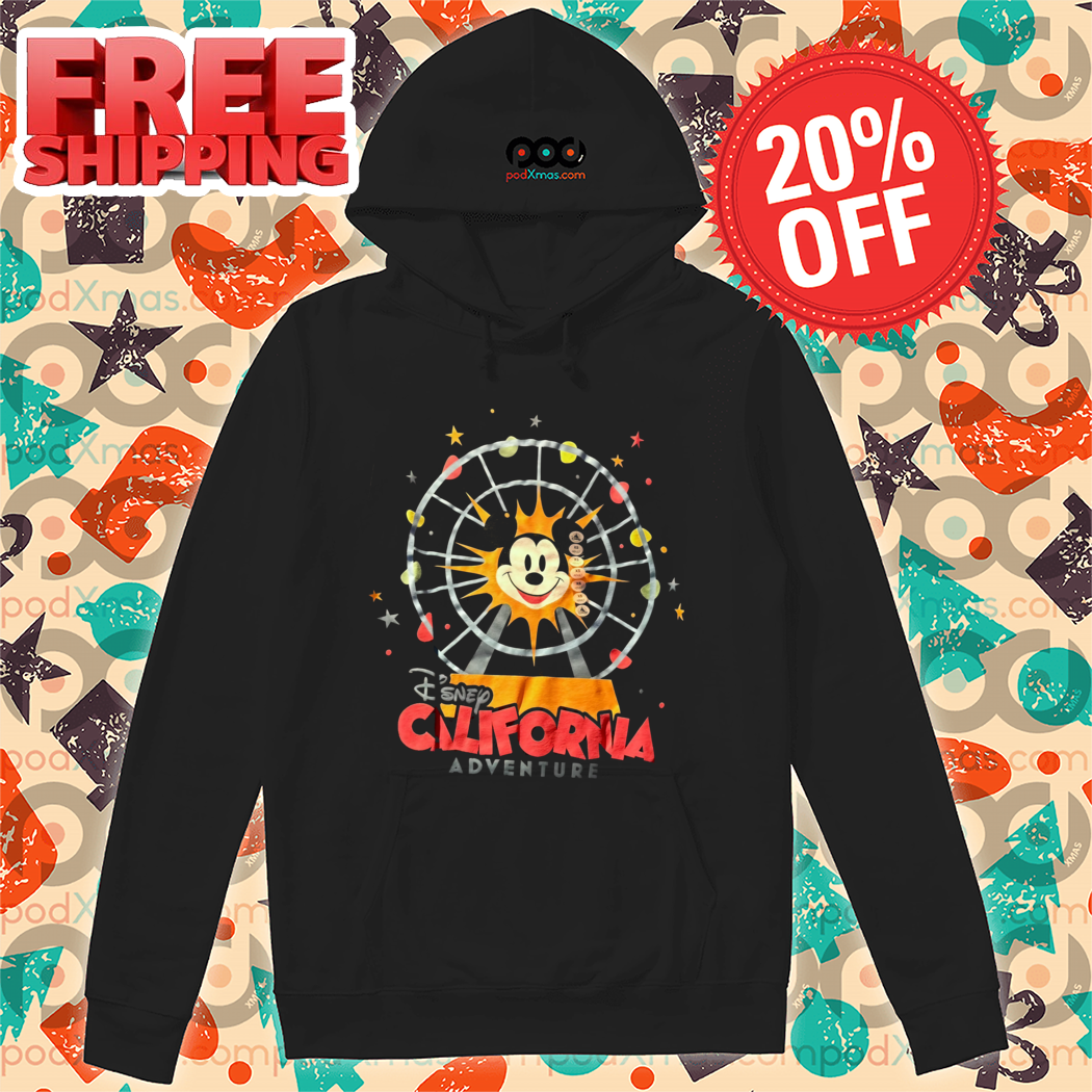 Mickey Mouse Head Disney California Adventuree 2024 Shirt