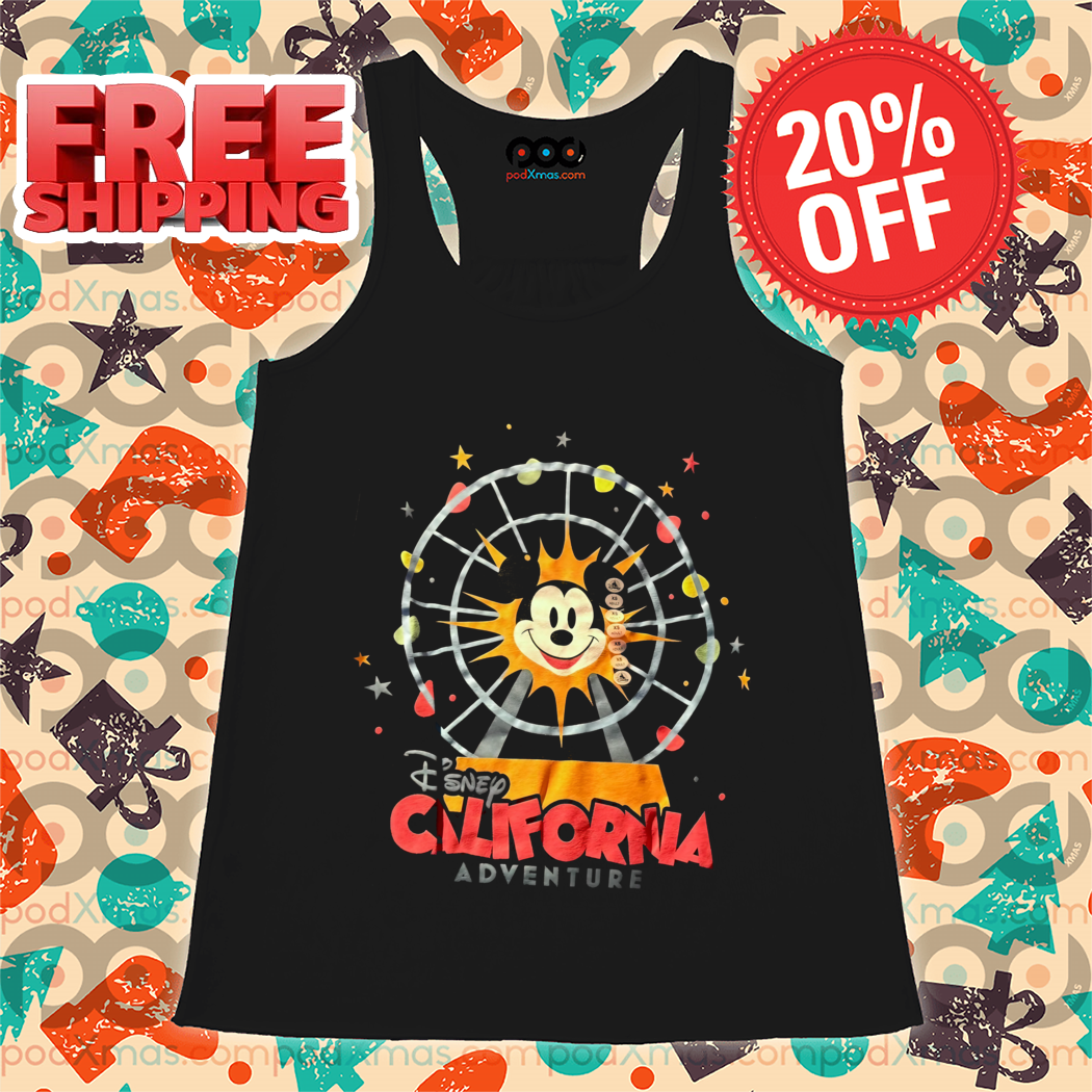 Mickey Mouse Head Disney California Adventuree 2024 Shirt