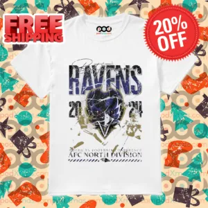 Baltimore Ravens American Football Conference AFC North Division 2024 Shirt