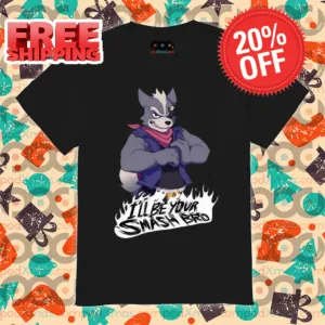 Wolf I'll Be Your Smash Bro Shirt