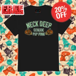 Pumpkins Neck Deep Generic Pop Punk Halloween 2024 Shirt