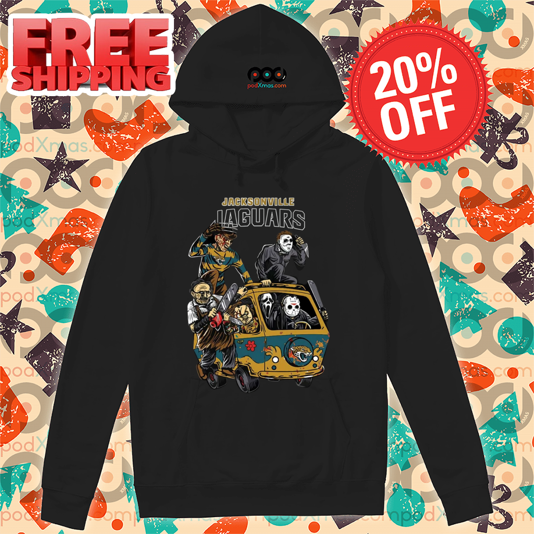 Horror Characters Jacksonville Jaguars Halloween 2024 NFL Shirt Horror Characters Jacksonville Jaguars Halloween 2024 NFL Shirt
