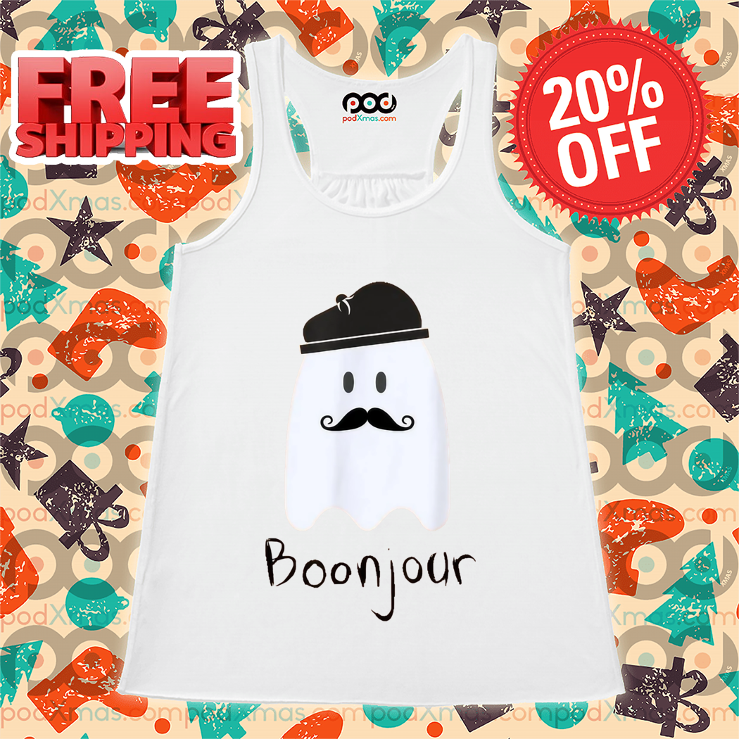 Boo Ghost Boonjour Halloween 2024 Shirt