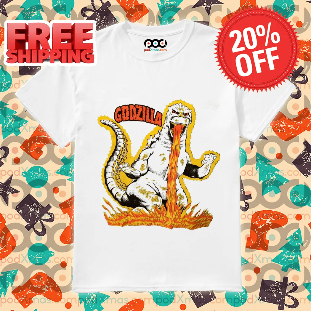 Godzilla Spit Fire 2024 Shirt