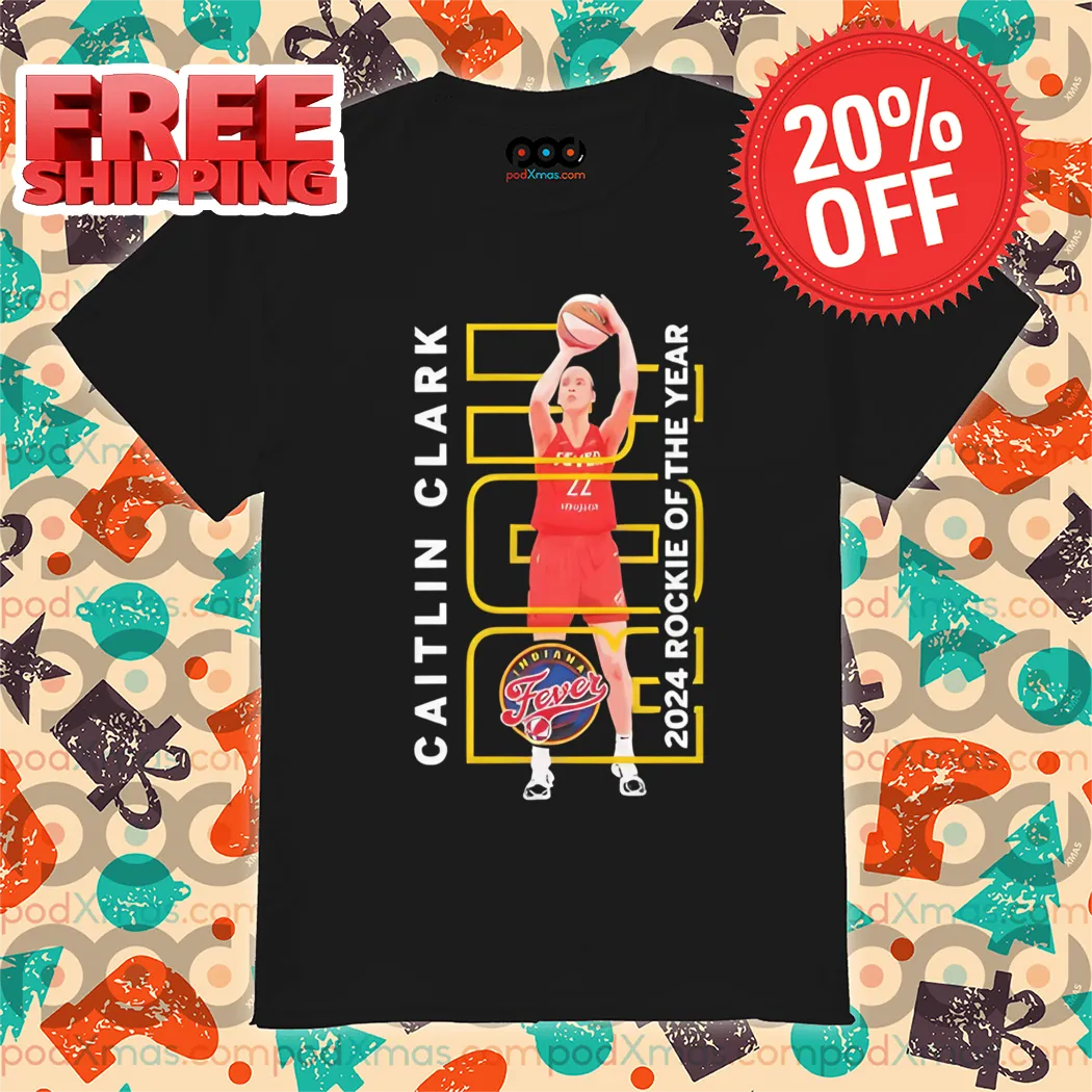 Caitlin Clark ROY 2024 Rookie Of The Year Shirt