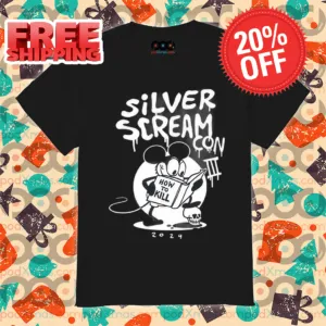 Mouse Silver Scream Con How To Kill Shirt