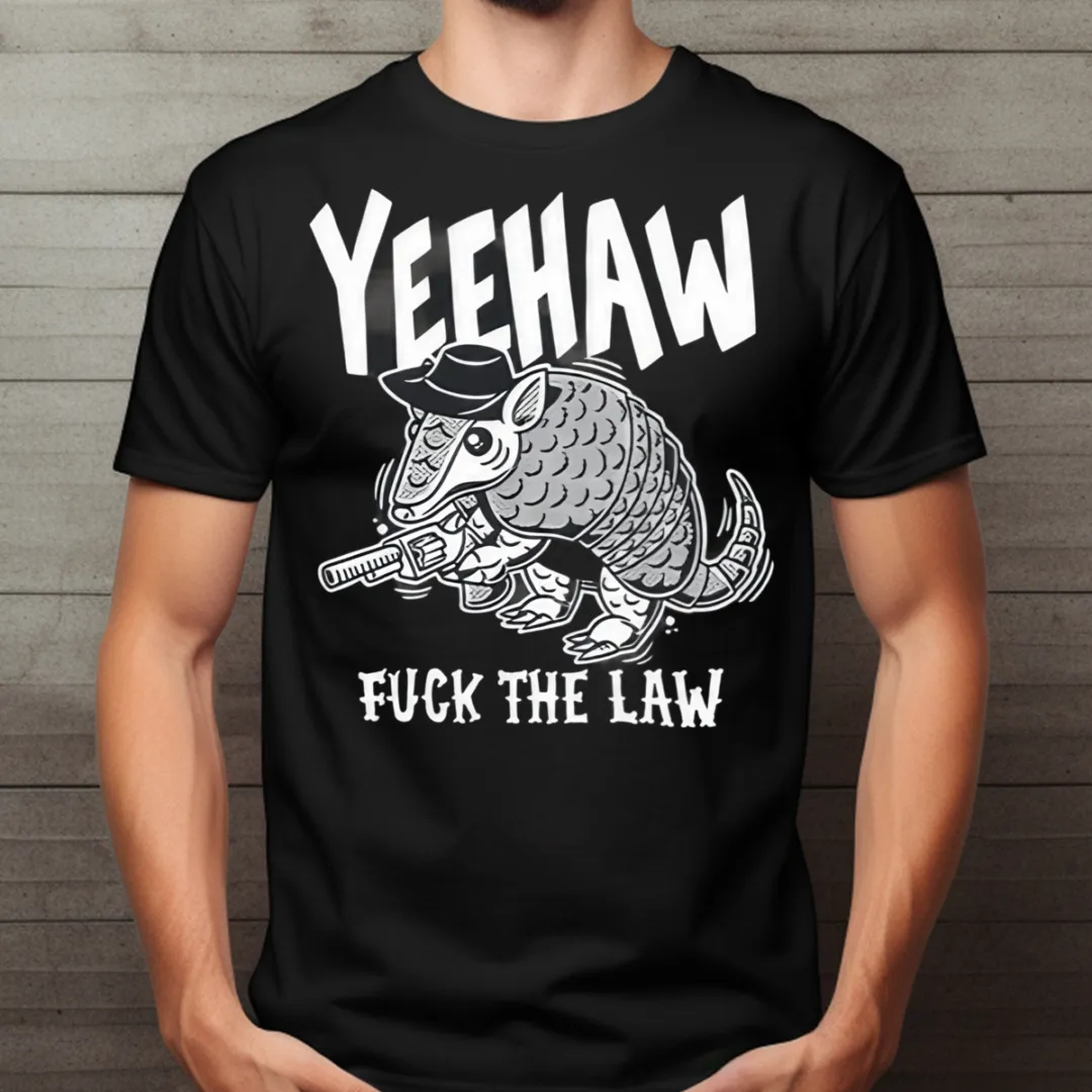 Pangolin Yeehaw Fuck The Law 2024 Shirt
