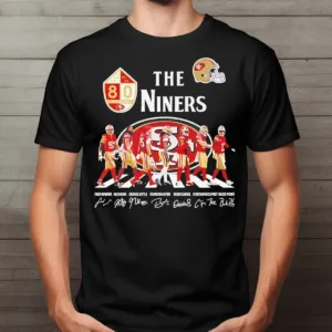 San Francisco 49ers The Niners Players Crossing Signature 2024 Shirt