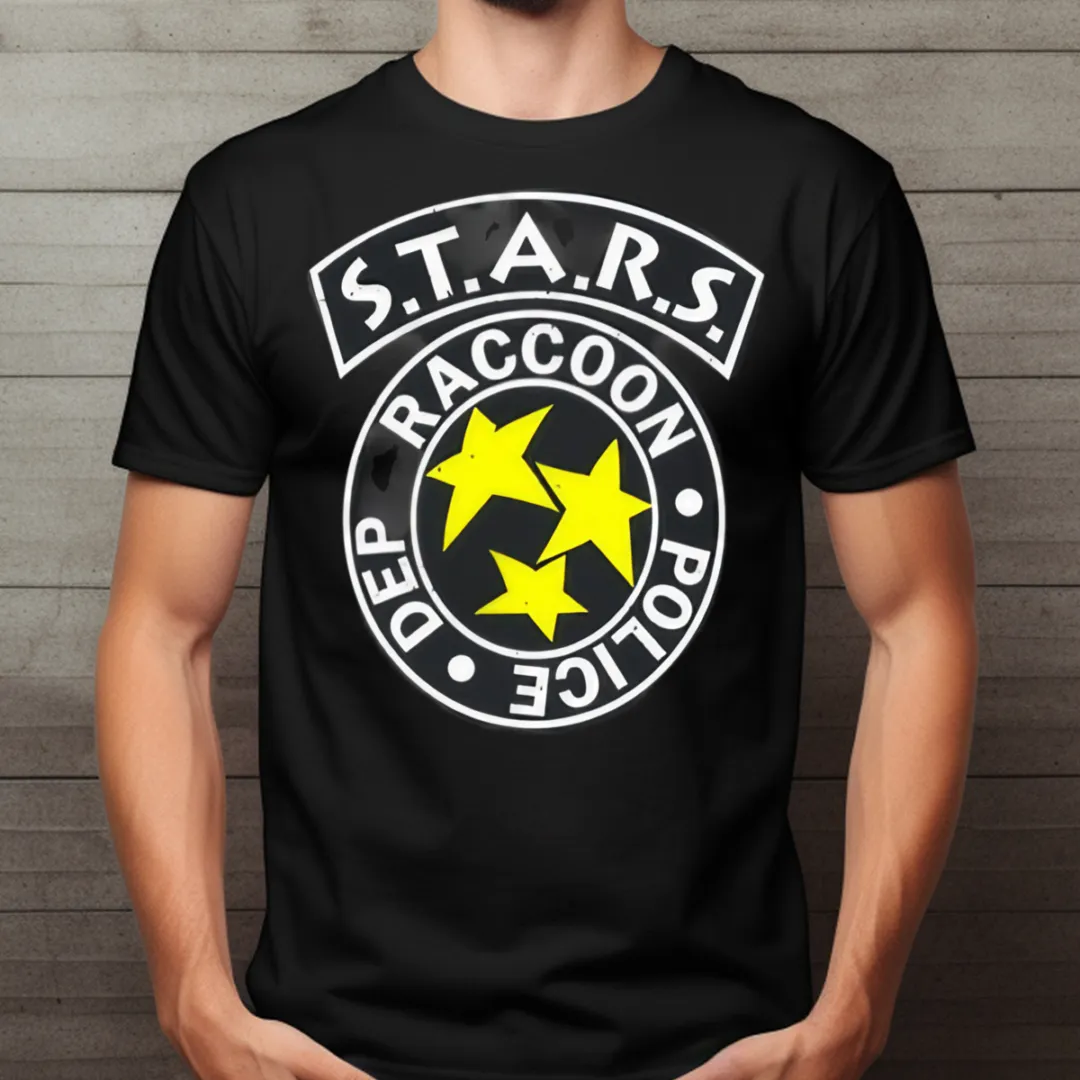 Stars Raccoon Police Dept Shirt
