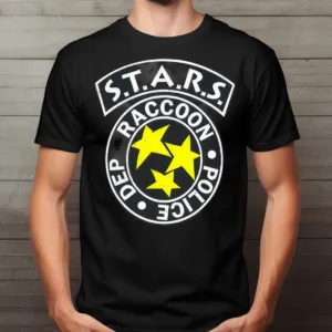 Stars Raccoon Police Dept Shirt