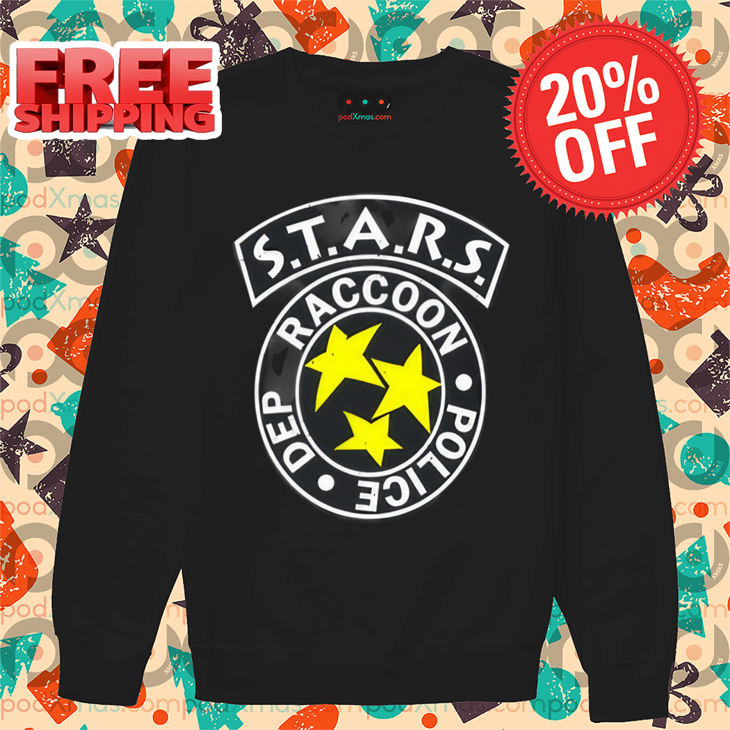 Stars Raccoon Police Dept Shirt