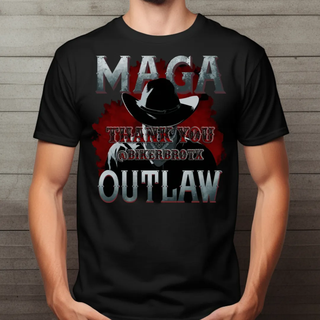 Maga Outlaw Thank You 2024 Shirt