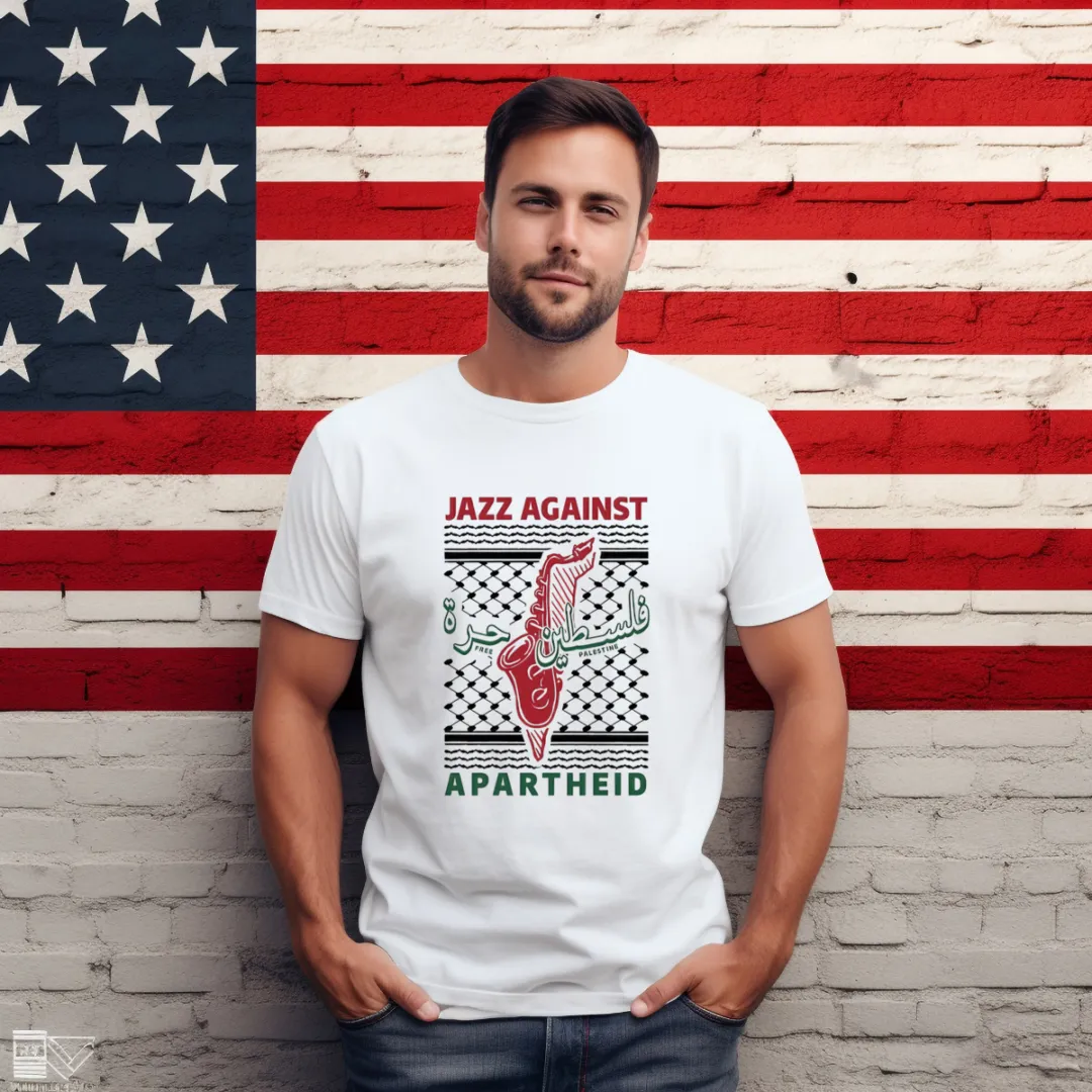 Jazz Against Apartheid Free Palestine 2024 Shirt