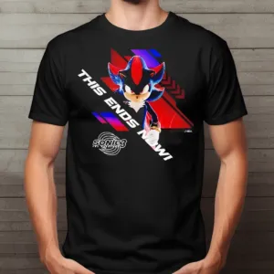 Sonic 3 Shadow the Hedgehog This Ends Now Shirt