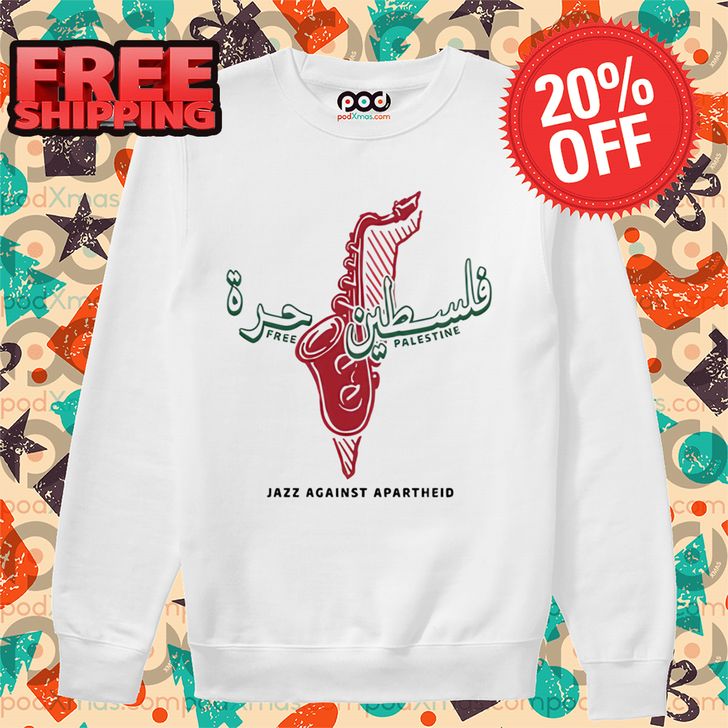 Free Palestine Jazz Against Apartheid Shirt